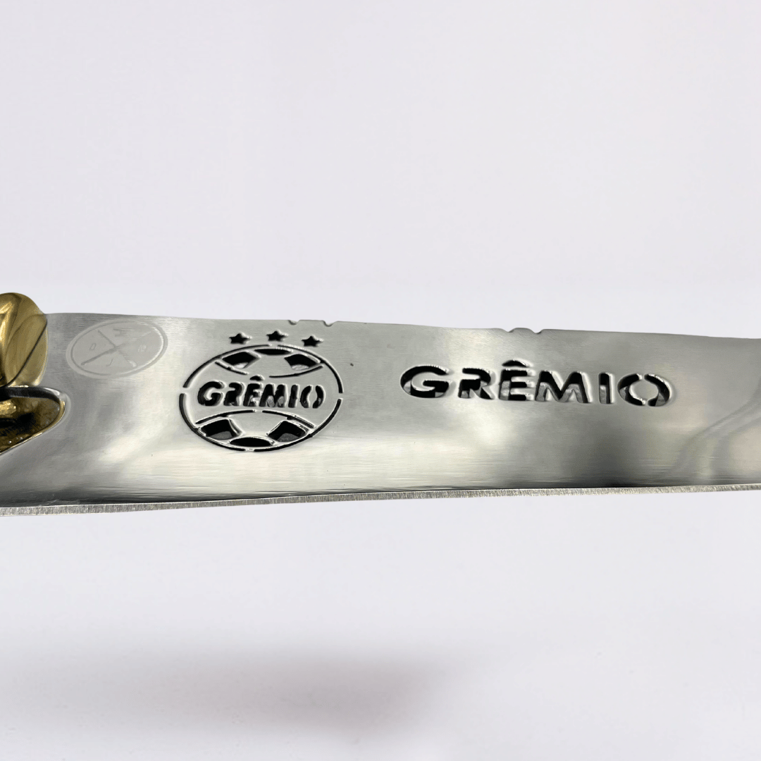 Grêmio - Faca Campeira Aço Inox 420C + Bainha