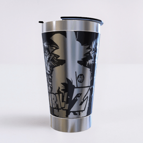 Drangol Ball Z– Copo Térmico Preto Personalizado 360° a Laser + Brinde