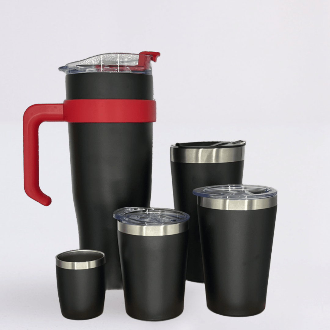 Kit Térmico Premium 5 Peças + Canudo Inox +Brinde Incluso