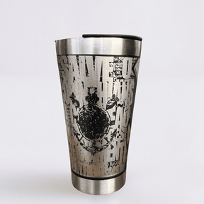 Corinthians – Copo Térmico Preto Personalizado 360° a Laser + Brinde