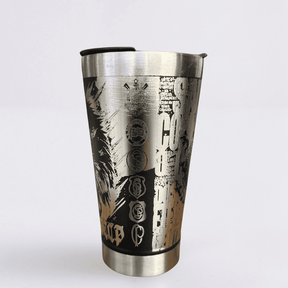 Corinthians – Copo Térmico Preto Personalizado 360° a Laser + Brinde