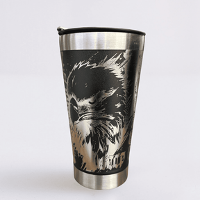 Corinthians – Copo Térmico Preto Personalizado 360° a Laser + Brinde
