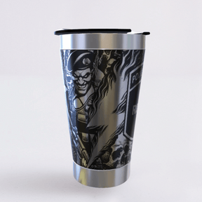 Rotam – Copo Térmico Preto Personalizado 360° a Laser + Brinde