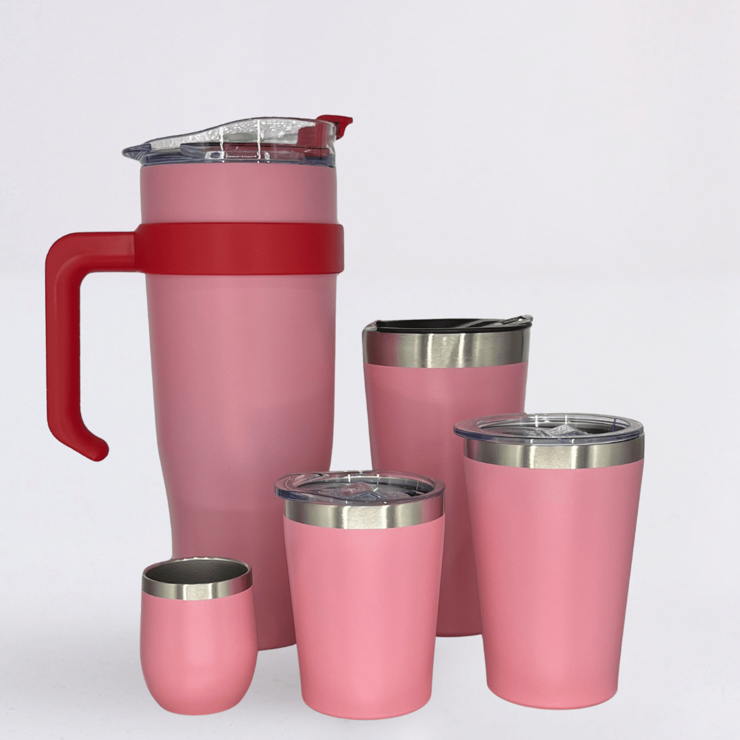 Kit Térmico Premium 5 Peças + Canudo Inox +Brinde Incluso