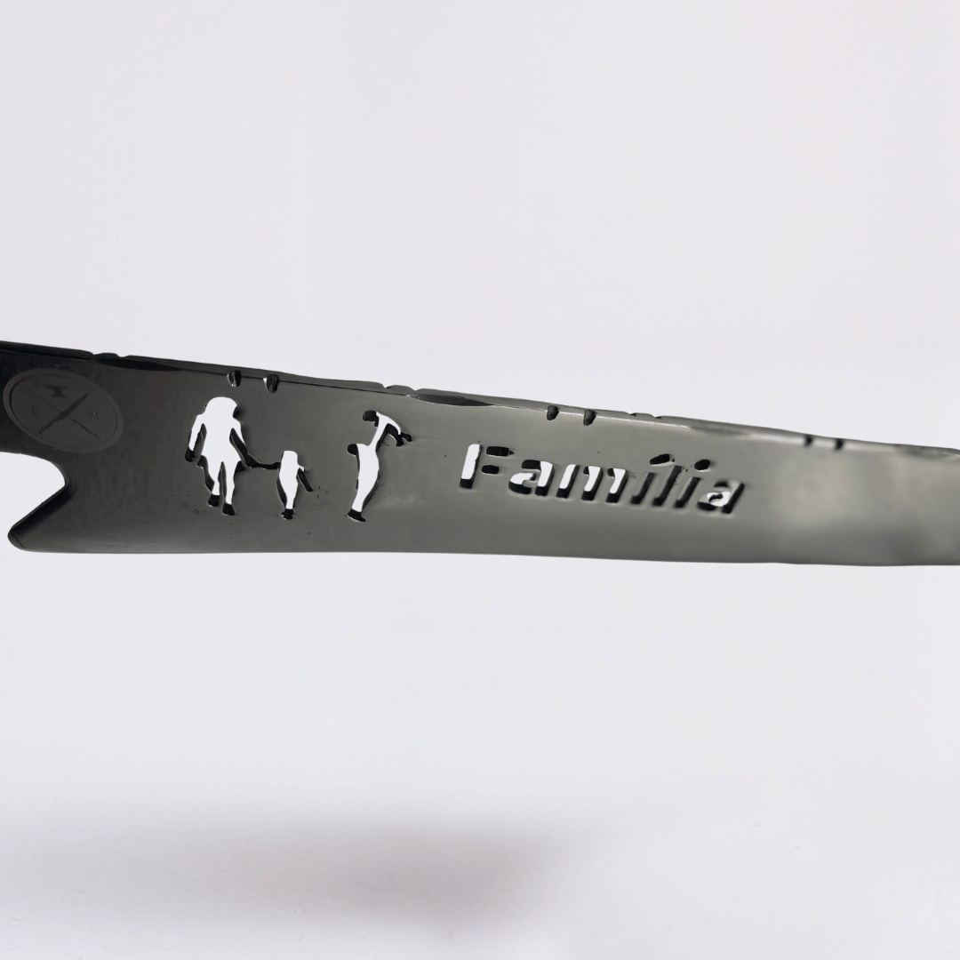 Família - Faca Campeira Aço Inox 420C + Bainha
