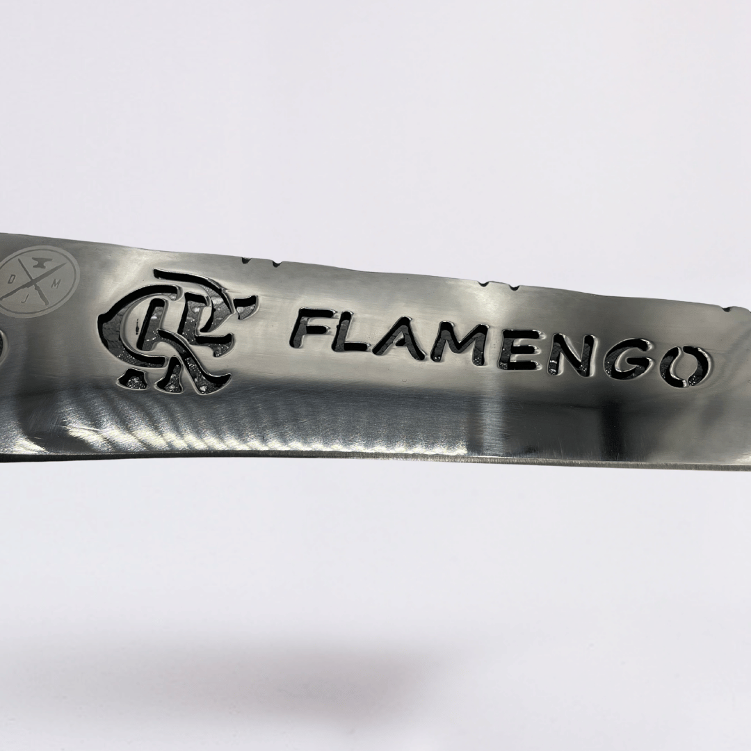 Flamengo - Faca Campeira Aço Inox 420C + Bainha