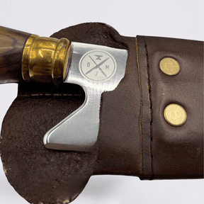 Pistola Tiro - Faca Campeira Aço Inox 420C + Bainha